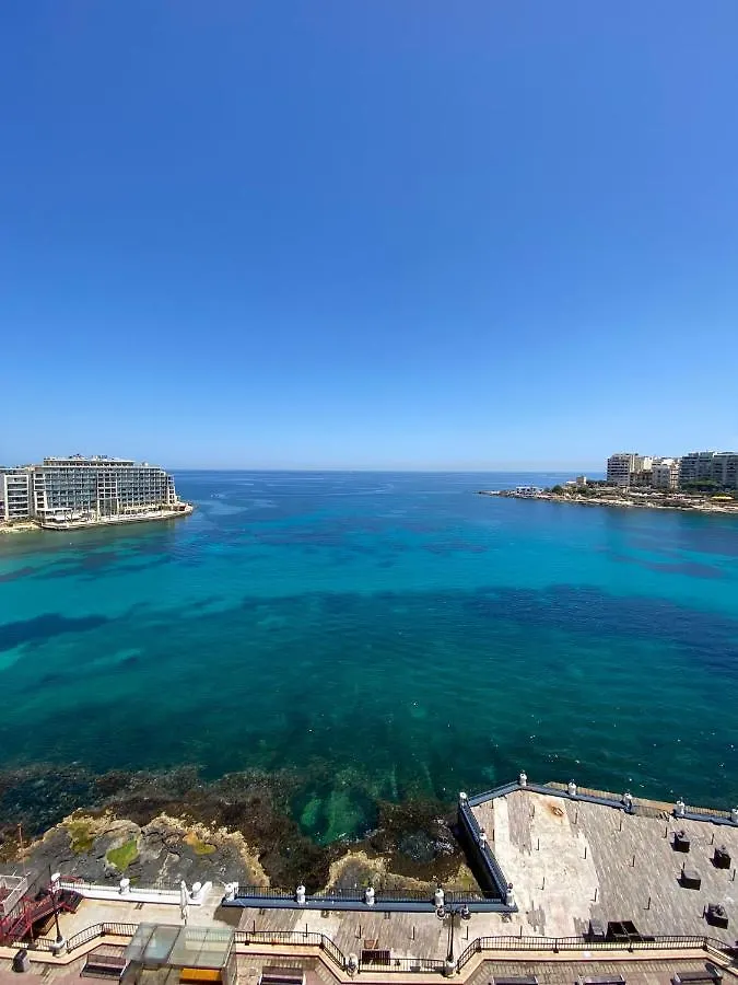 F2 - Lovely Two Bedrooms Flat Sea View, St Julians Saint Julian's 0*,
